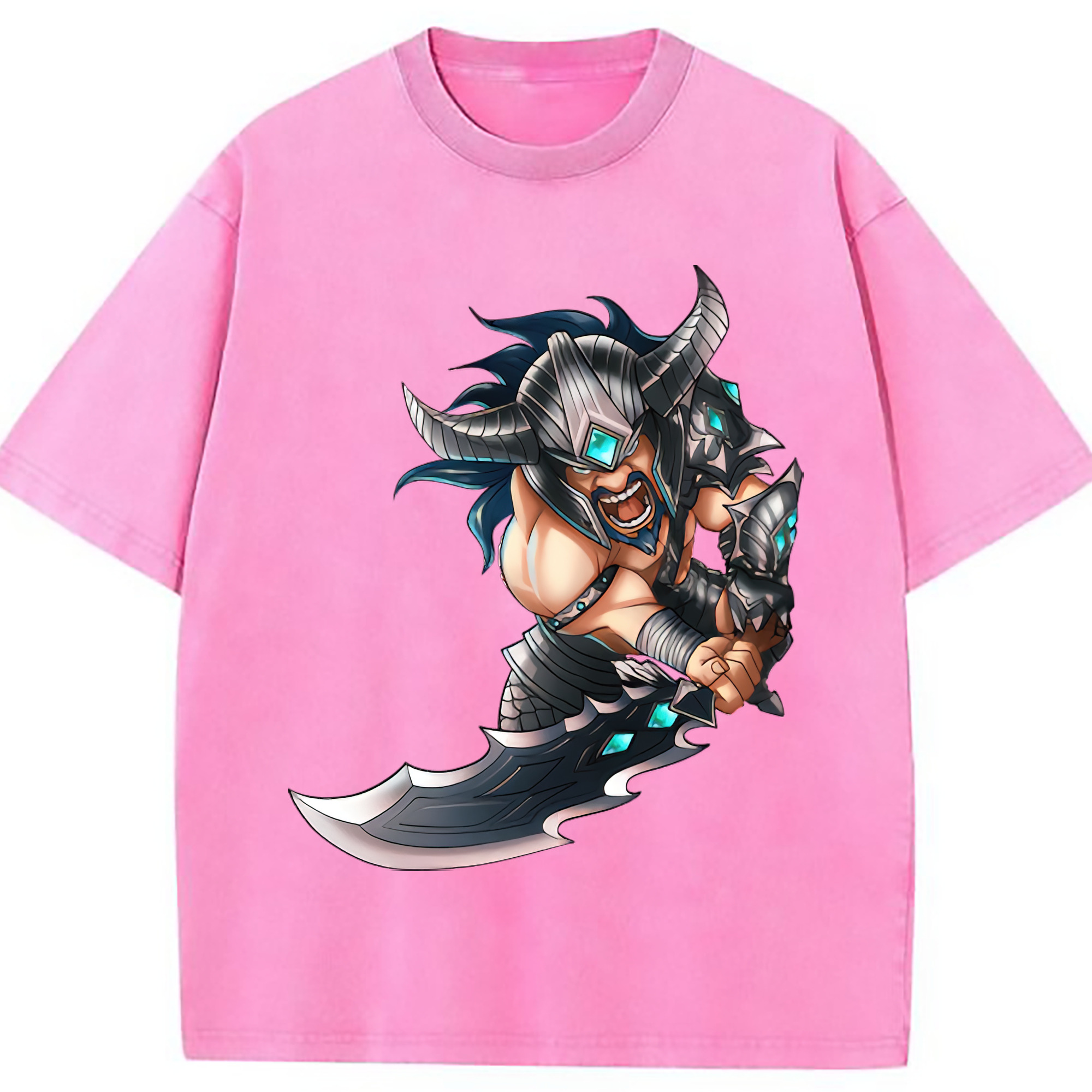 （画像用） リーグ・オブ・レジェンド League of Legends LOL 綿100% ヴィンテージ風 半袖Tシャツ（フロントプリント）